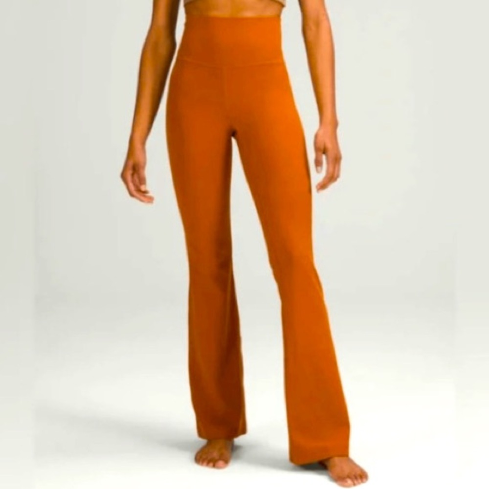 lululemon groove butternut brown pants